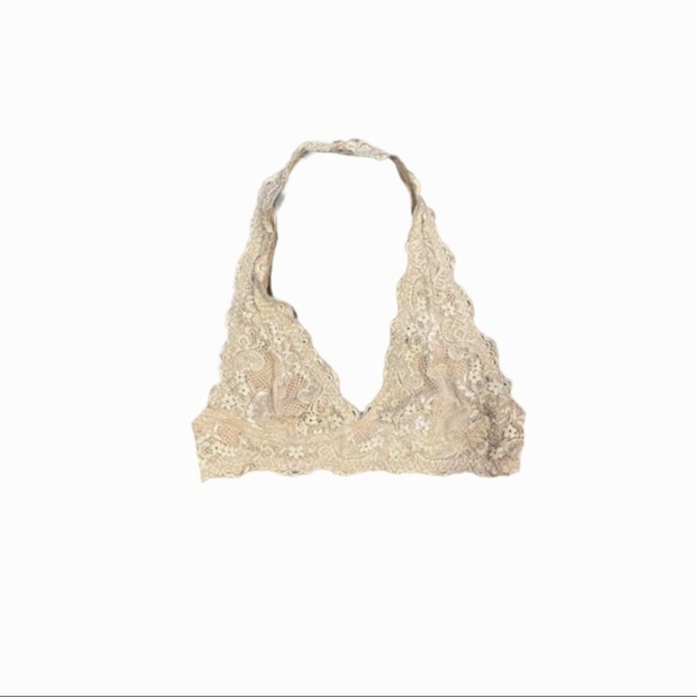 Victoria’s Secret Lace Halter Bralette - Picture 1 of 2